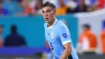 Ugarte's Last-Minute Goal Lifts Uruguay Over Colombia 3-2