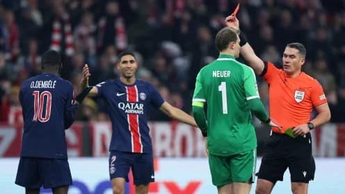 Dembélé's Red Card Sinks PSG in Crucial Champions League Match