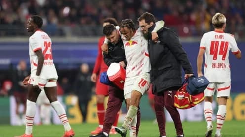 RB Leipzig's Xavi Simons Out Several Weeks With Injury